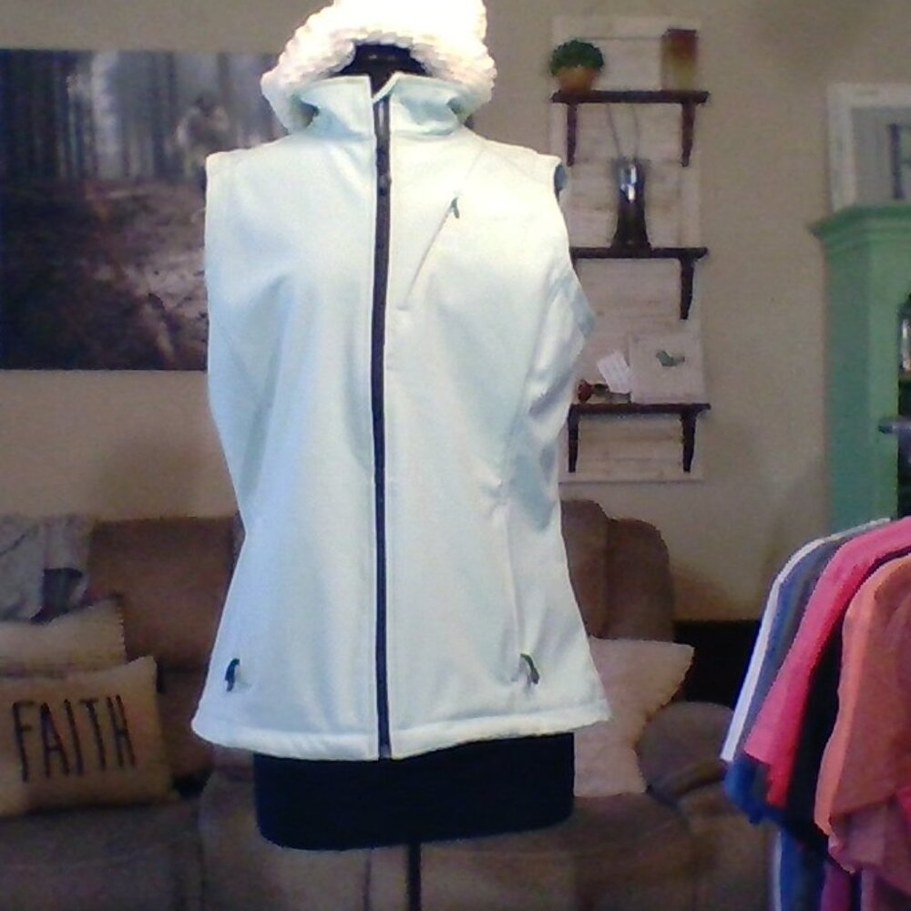 Iceburg Outerwear Zipper Enclosure Vest Triple Pockets Large